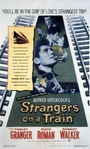 Strangers on a Train poster